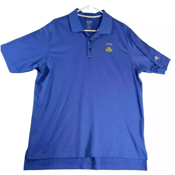 Adidas Climalite Polo Shirt Sz XL US Open 2013 Merion USGA Major - Picture 1 of 13